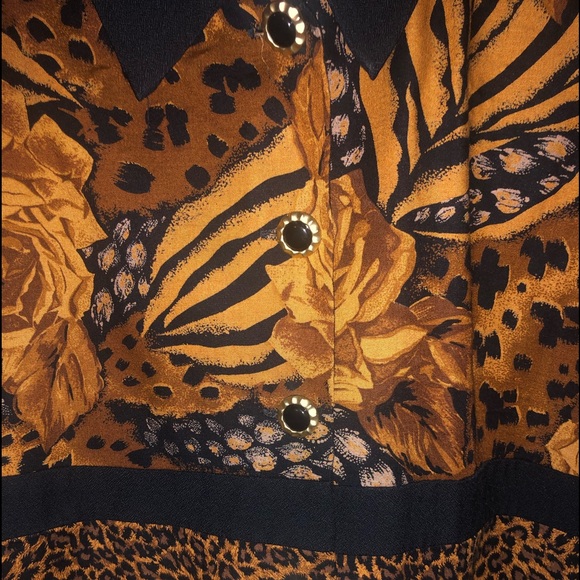 Pristine Vintage Leopard Top - Picture 2 of 2